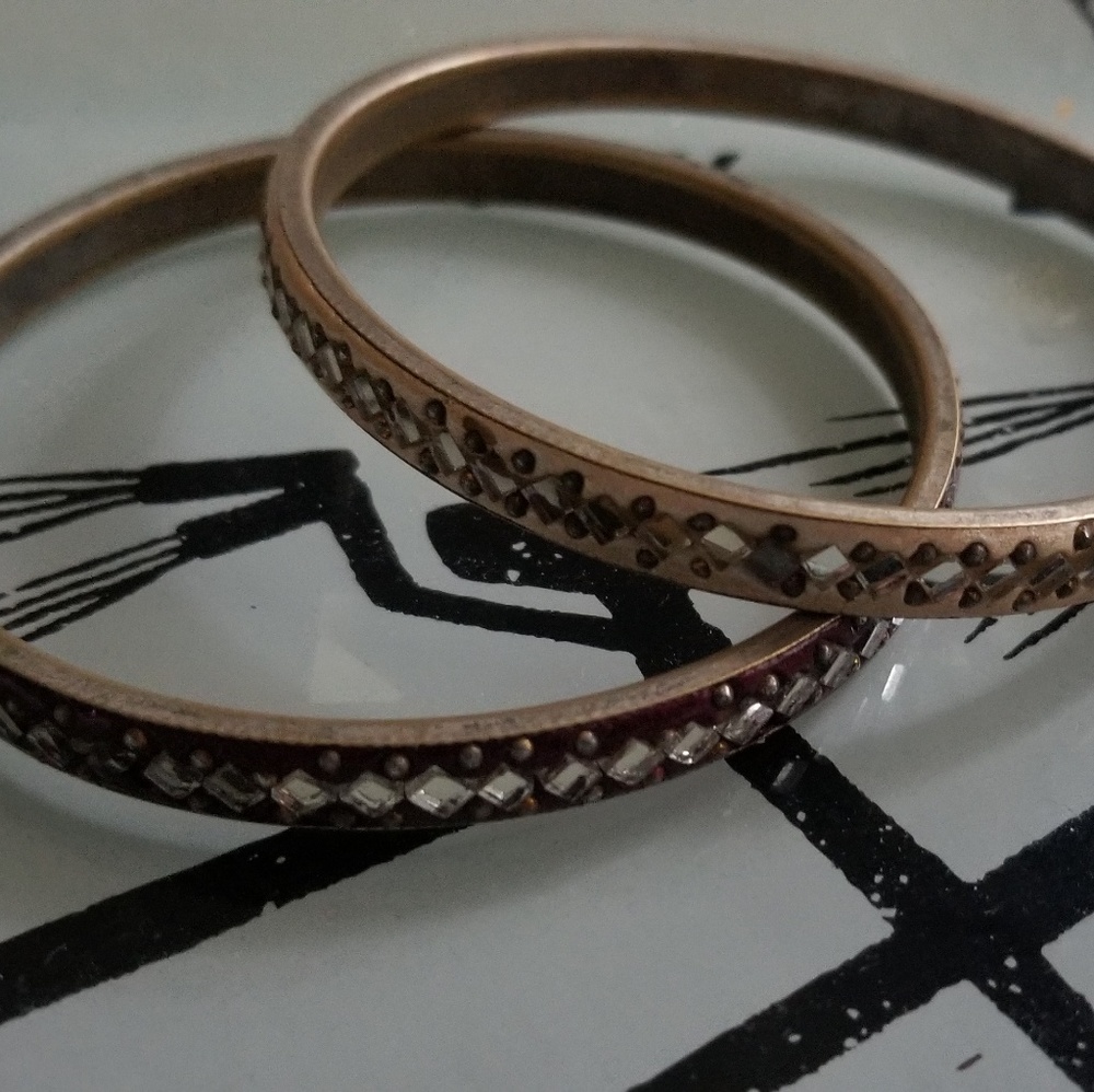 2 Bangle Bracelets